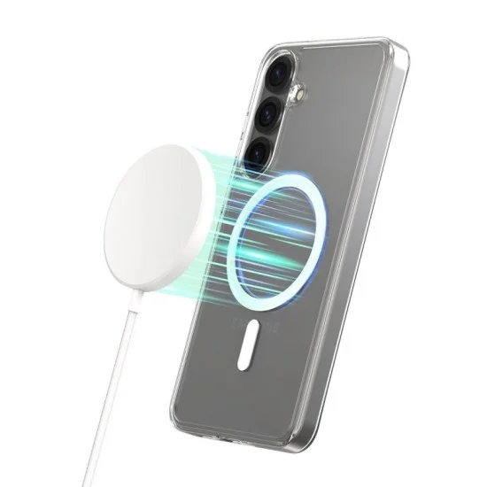Cover Samsung S25 Plus Duple Magsafe Case Araree - Clear